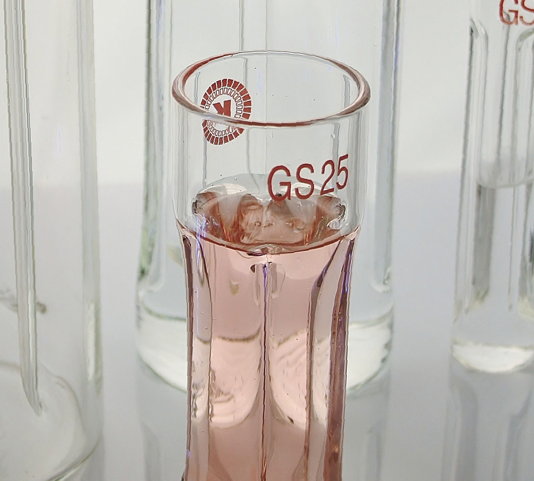 Dispersing vessel GS 40 / Cloverleaf-like shaped dispersing vessel made of borosilicate
 
