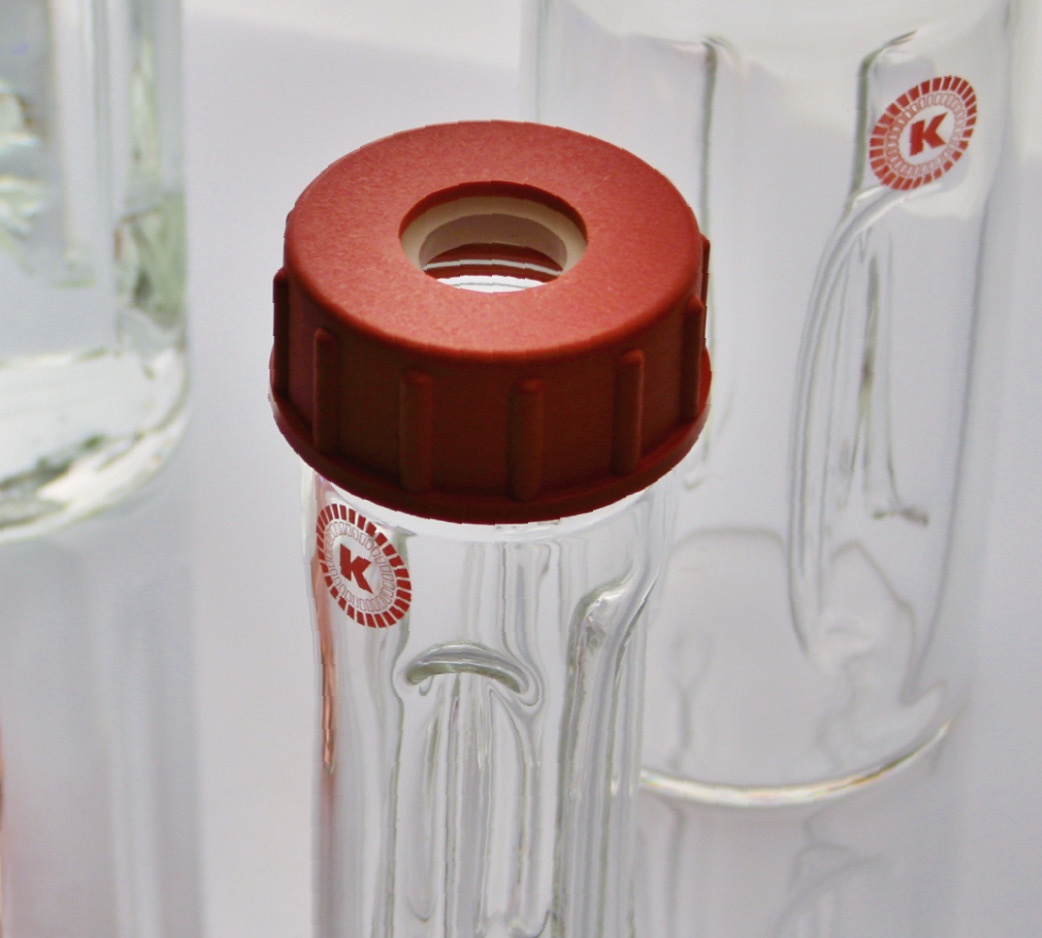 Dispersing vessel GS 15KL08 / Cloverleaf-like shaped dispersing vessel made of borosilicate

