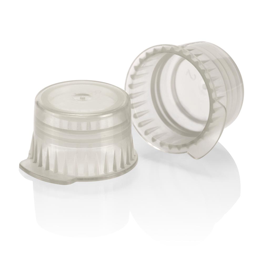 Translucent Snap Caps - For 12/13mm Tubes