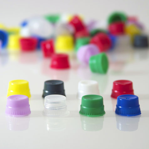 Snap Caps with One Thumb Tab - For 16mm Tubes