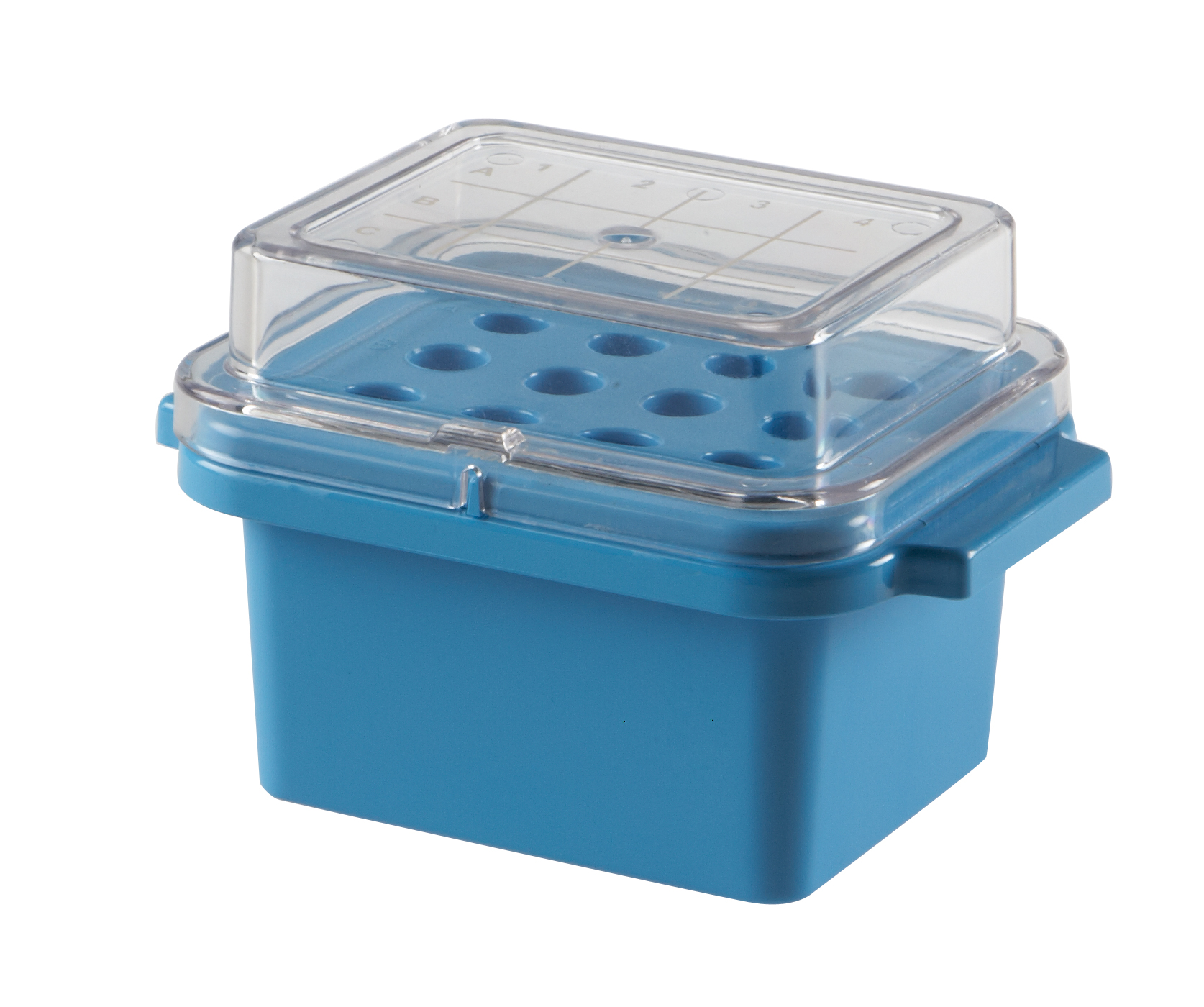 "12-PLACE MINI BENCHTOP COOLERS, Blue "