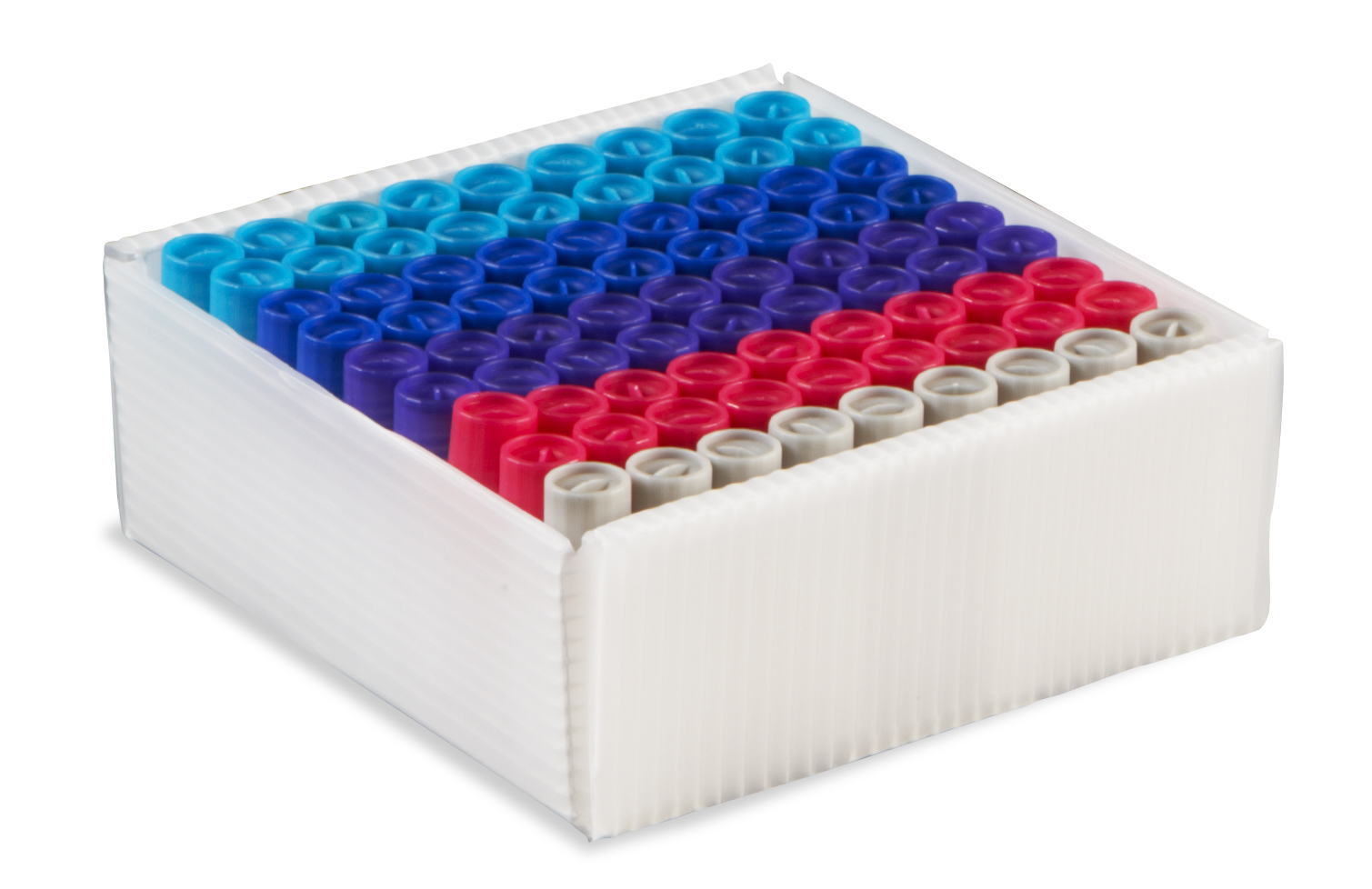 1.5/2.0 mL FREEZER BOXES, White
