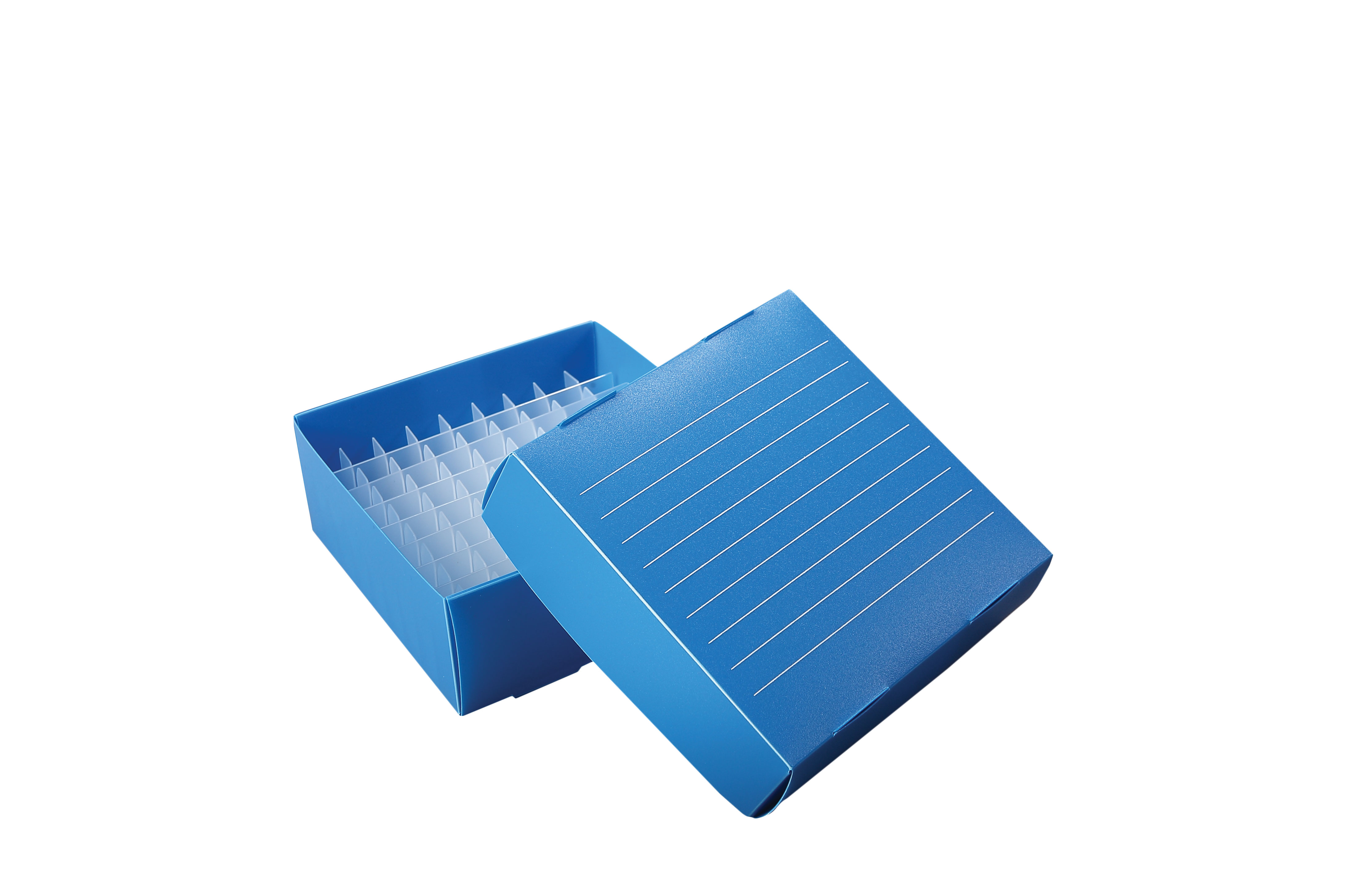 THIN FILM FREEZER BOXES,  1.5/2mL, 81-Place, blue
