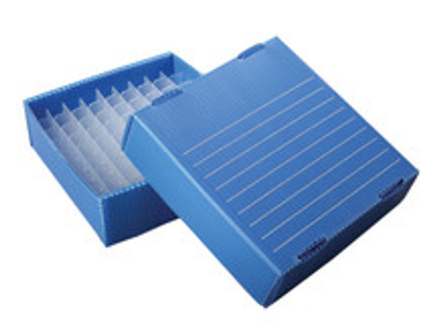 1.5/2.0 mL FREEZER BOXES, 81 Place, Blue

