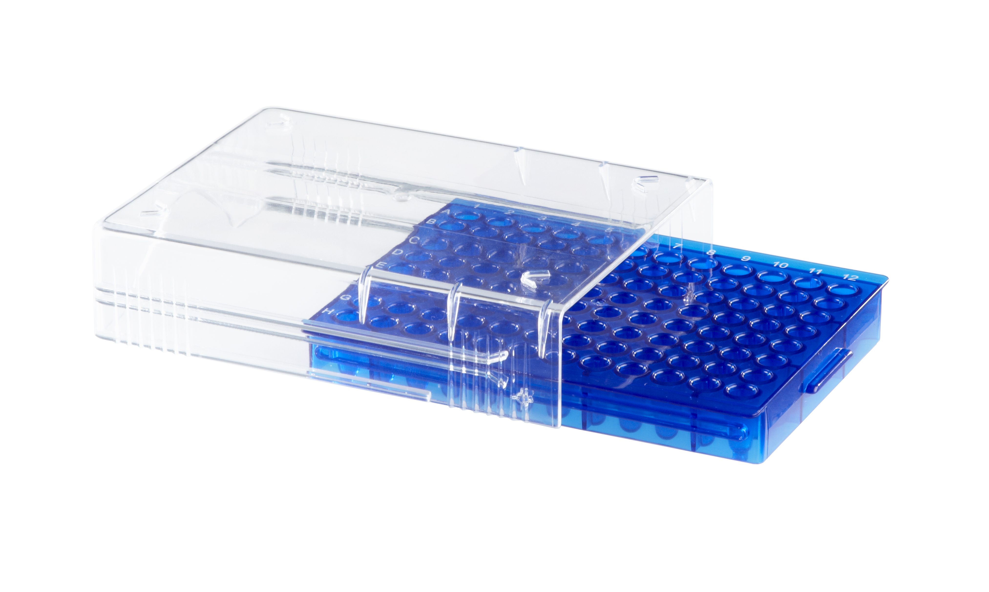 Low Temp PCR® Rack, 96 well, Blue
