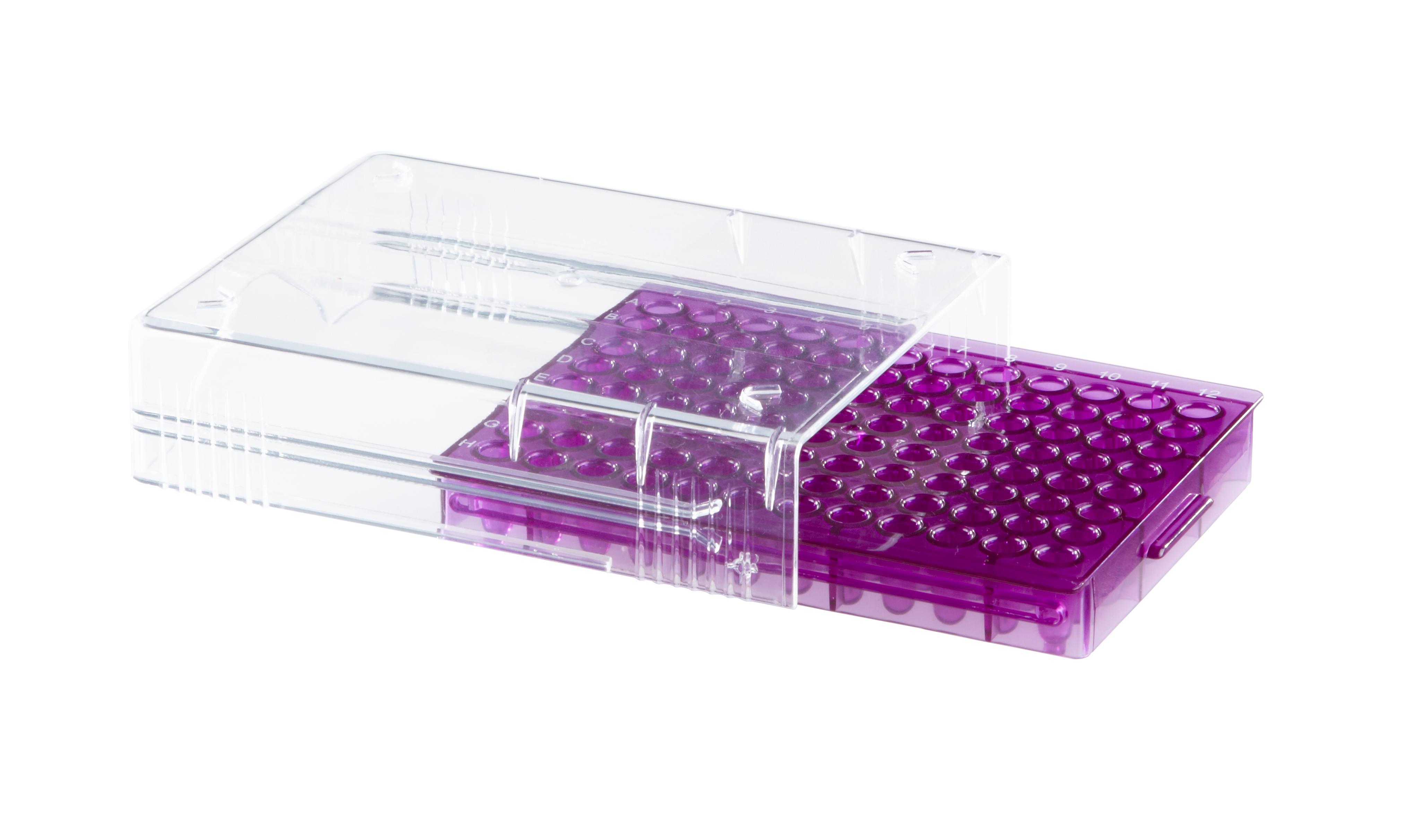 Low Temp PCR® Rack, 96 well, Purple