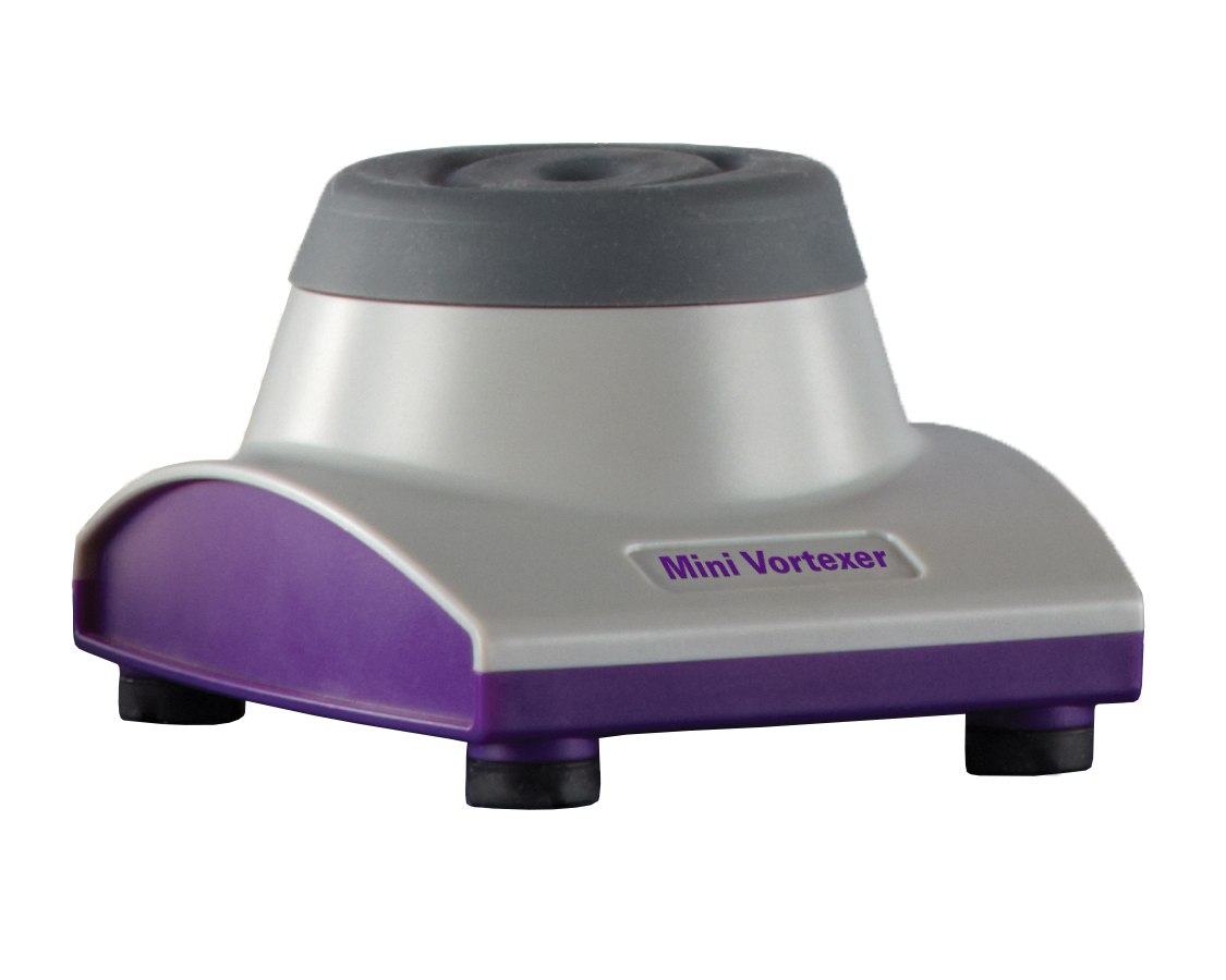 MINI VORTEXER WITH TOUCH START FUNCTION, Universal, Grey/Purple