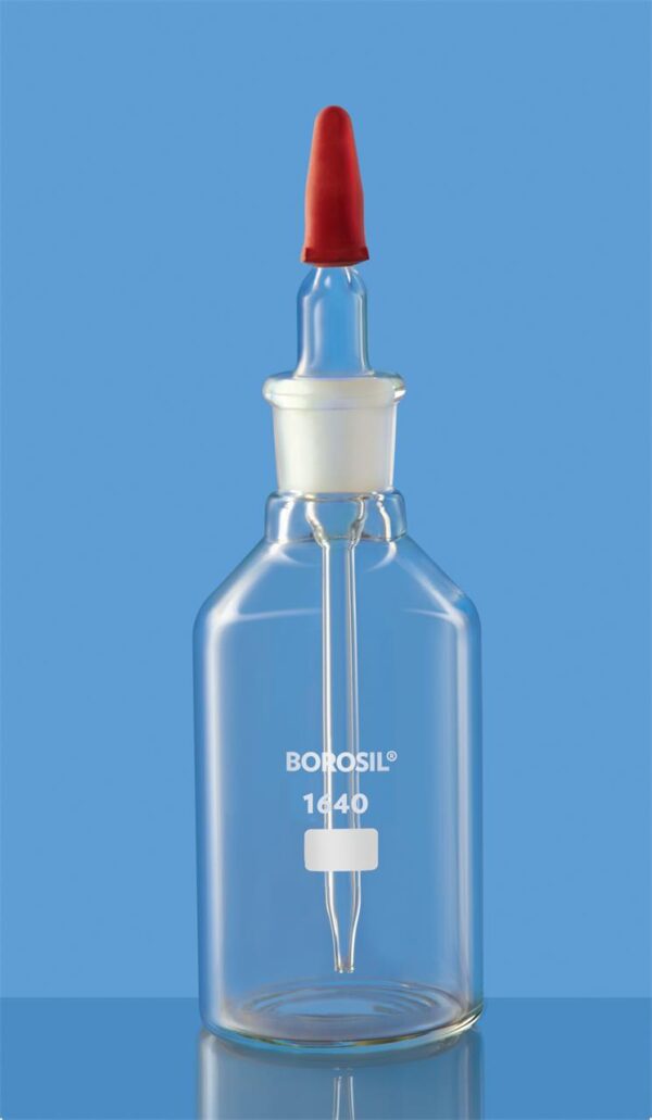 DROPPING BOTTLES With Glass Dropper & Silicone Teat