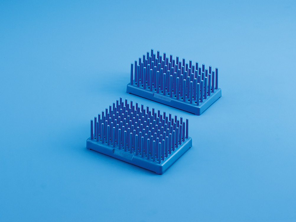 Test Tube Peg Rack Blue-RPP-13mm