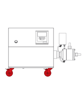 Mobile kit For MT 5100 S2 with swivel castors
