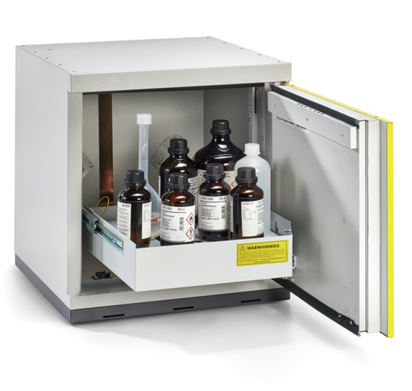 Under Bench solvent storage cabinet