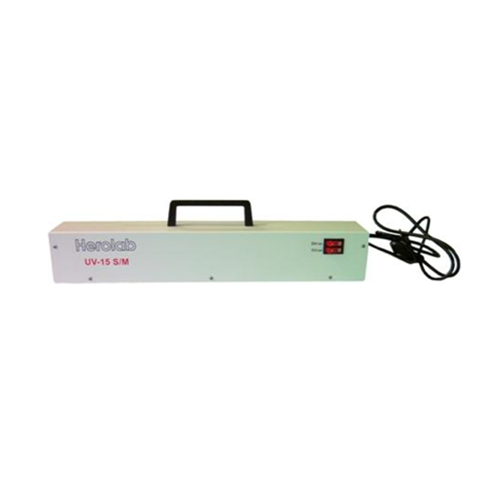 UV-Analysis-Hand Lamp 220-240 V, 254 + 312 nm