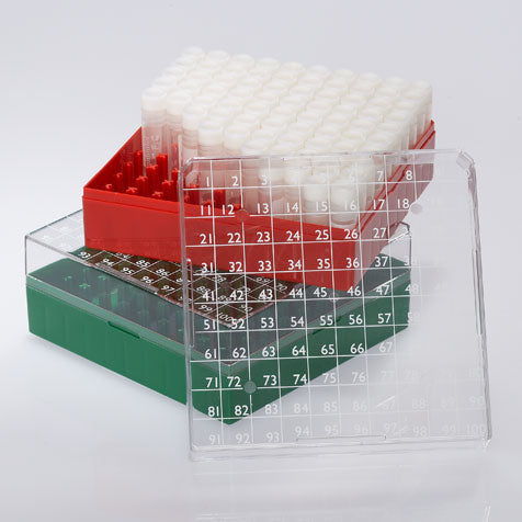 100 Place BioBox for Internal Thread 1 & 2mL Cryogenic Vials
