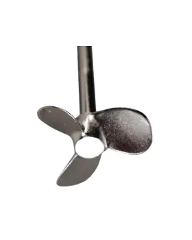 PX-SA 75-PR03-350 3 blades propeller stirrer PTFE coated, ø 75mm, Shaft L=350mm
