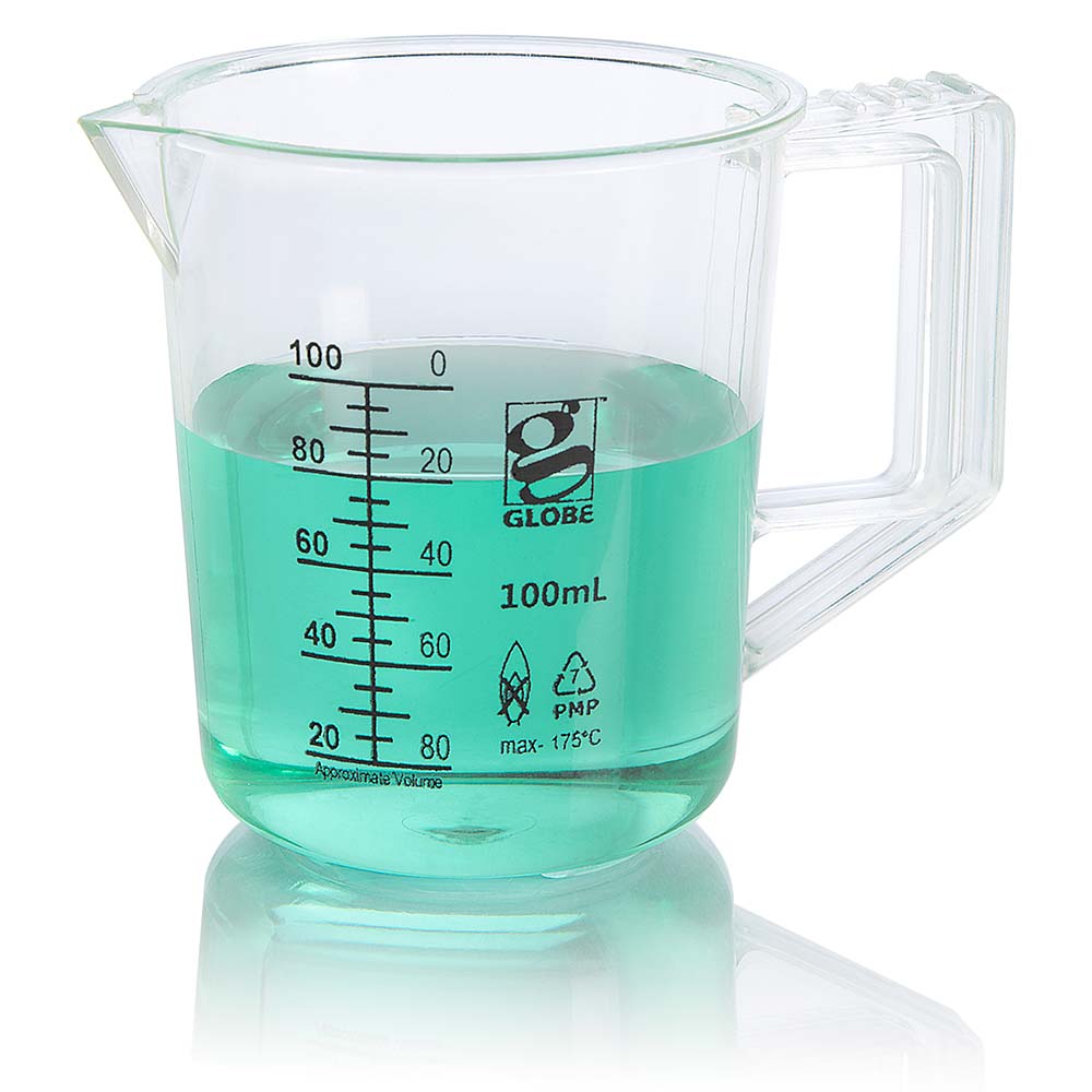 Diamond® Essentials™ PMP Griffin Style Beakers with Handle
