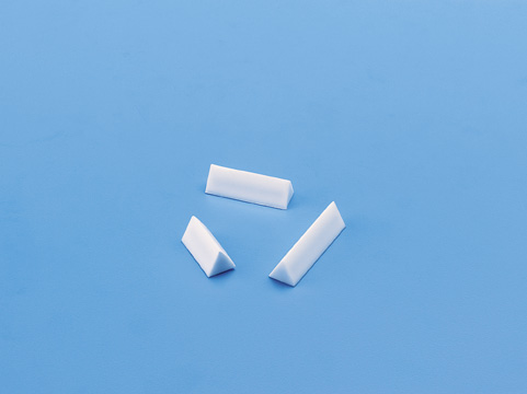 Stirbar Triangular PTFE/Alnico V Magnet-14x40mm