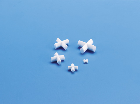 Stirbar Cross Spin PTFE/Alnico V Magnet-9.5x9.5mm, 19x19mm, 25x25mm,32x32mm, 38x38mm