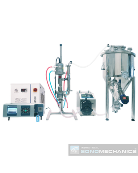 ISP-3600 The ISP-3600 ultrasonic liquid processor is designed for industrial-scale production. It is suitable for working with liquid volumes above 1 L, with no upper limit.

