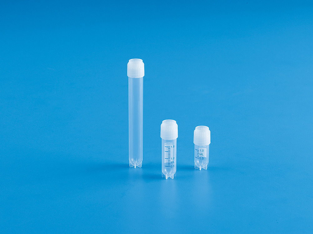 CRYOCHILL™VIAL Internal Threaded w/ silicone washer starfoot base-Sterile-1.8ml