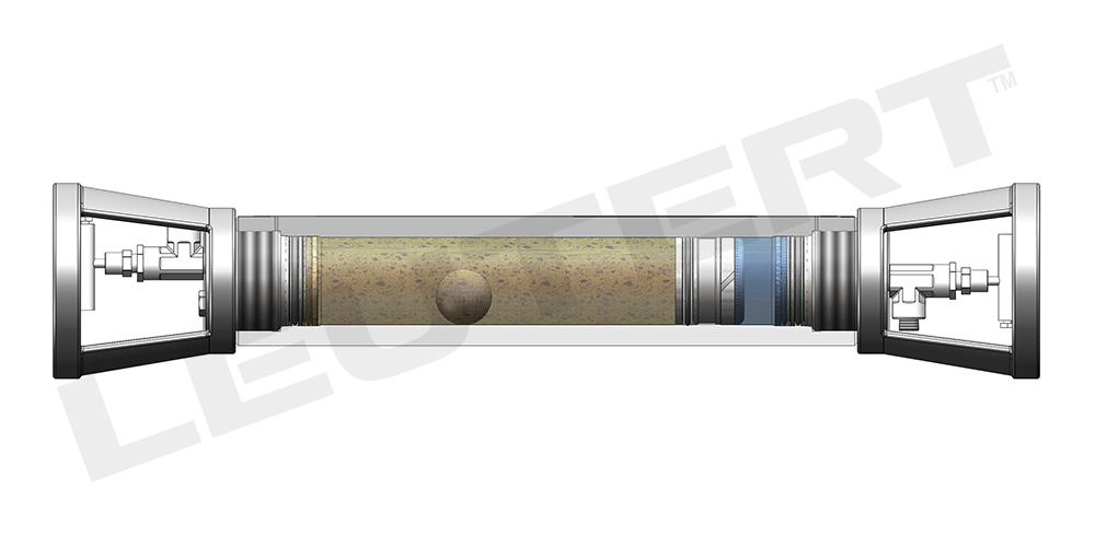 PDC Sample Cylinder 600cc 15,000 psi