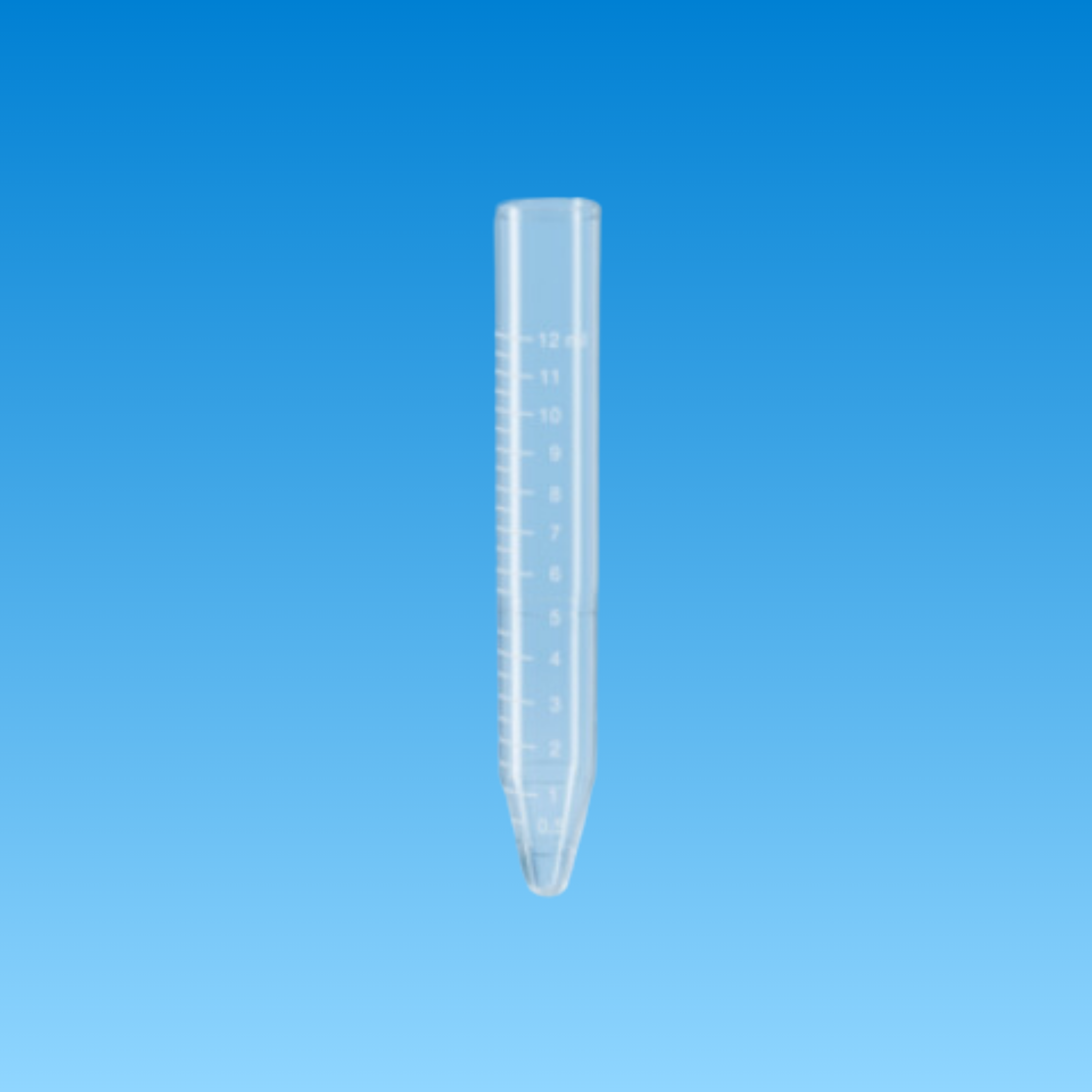 Tube working volume: 12 ml (LxØ): 110 x 17 mm material: PS conical
