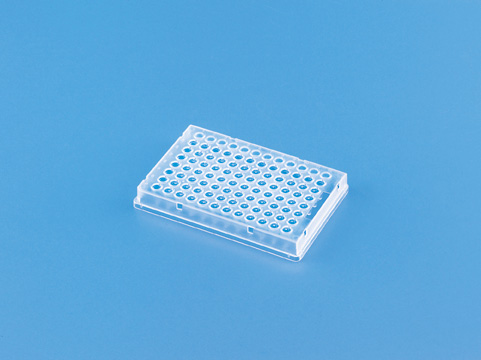 Semi Skirted 96 Wells Roche® Light Cycler Type Low Profile-0.1 ml