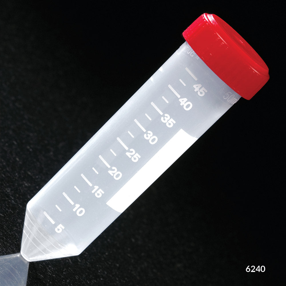 15 & 50mL Centrifuge Tubes with Red Caps