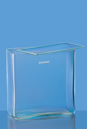 RECTANGULAR MUSEUM JAR With Lid