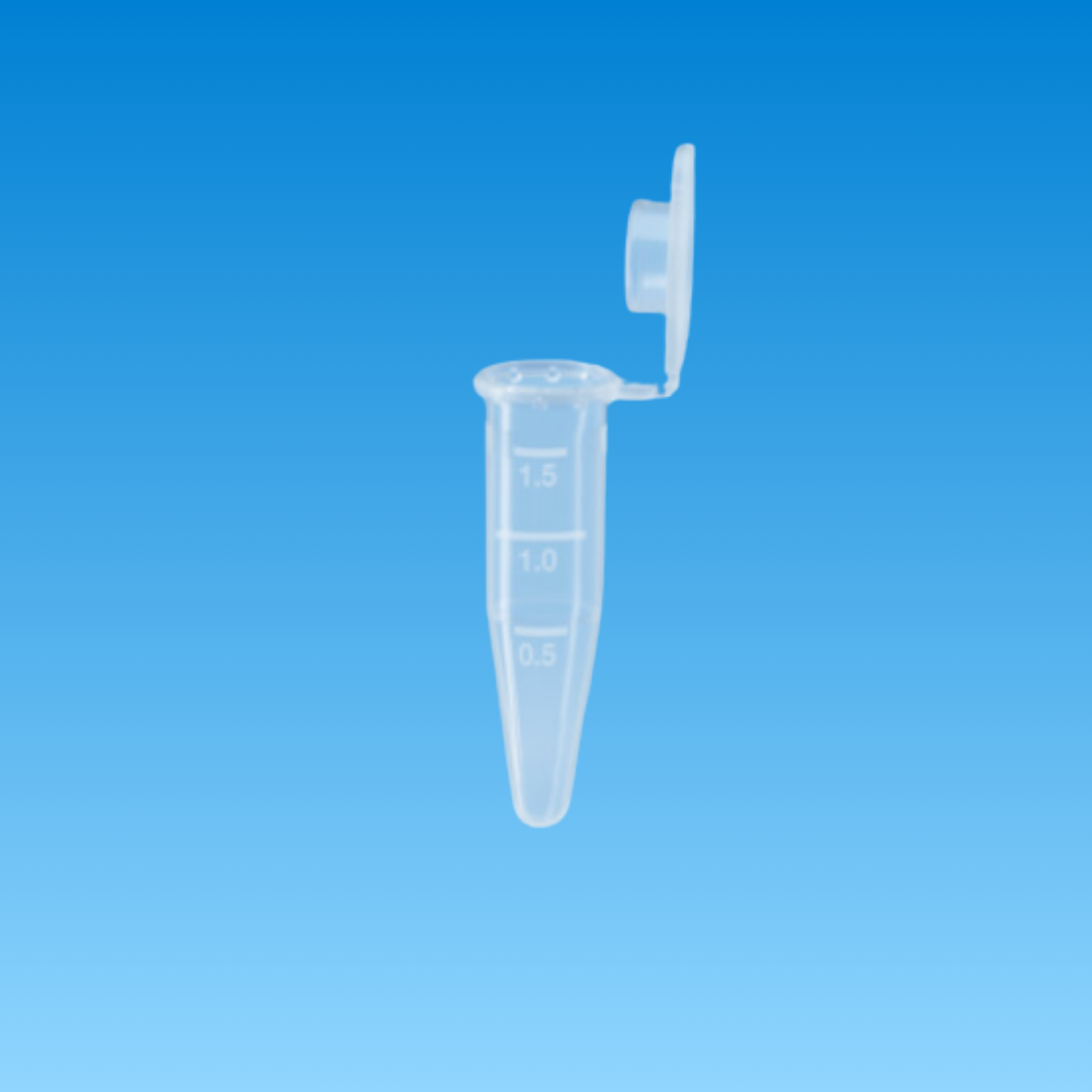 Reaction tube  working volume: 1.5 ml  material: PP  transparent  cap: