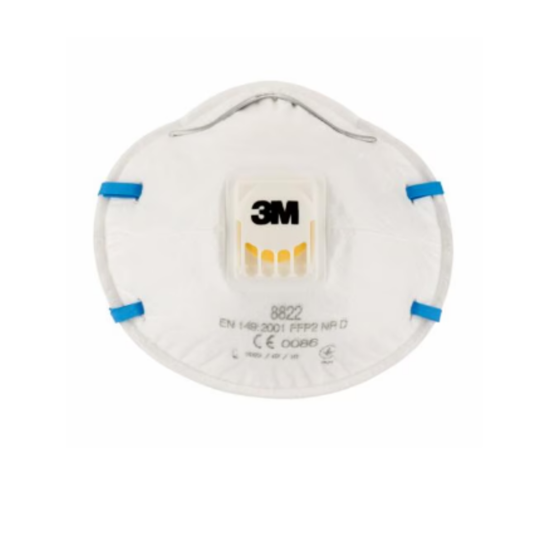 8822 FFP2 Dust/Mist Respiratory mask Valved