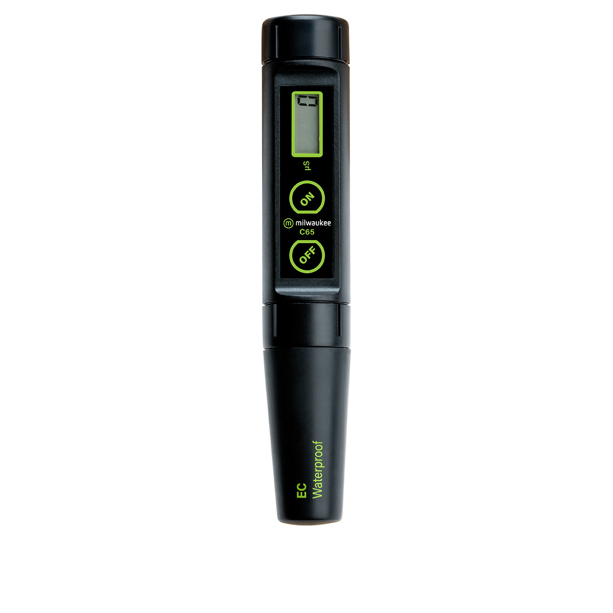 Milwaukee C65 Low Range Waterproof Conductivity Pen with ATC and Replaceable Electrode
