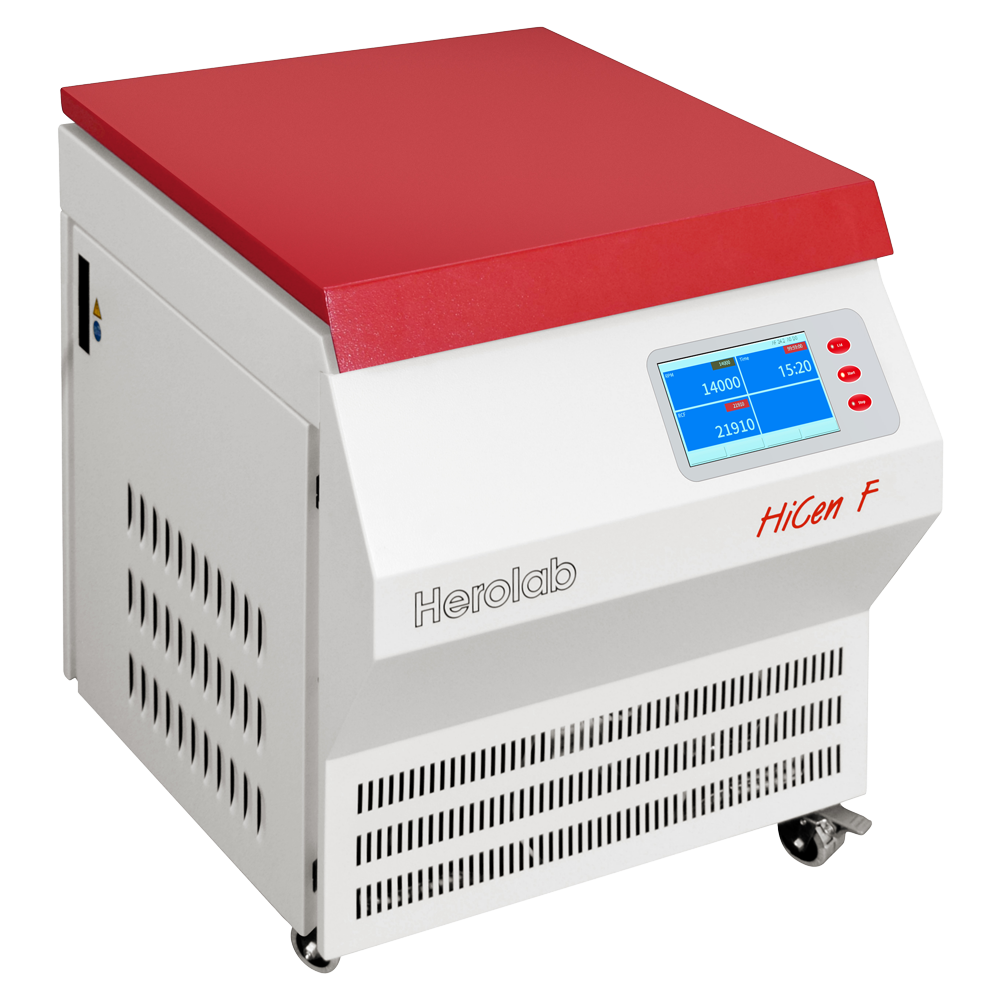 HiCen F, Floor Model Centrifuge without Refrigeration with Touch Screen
