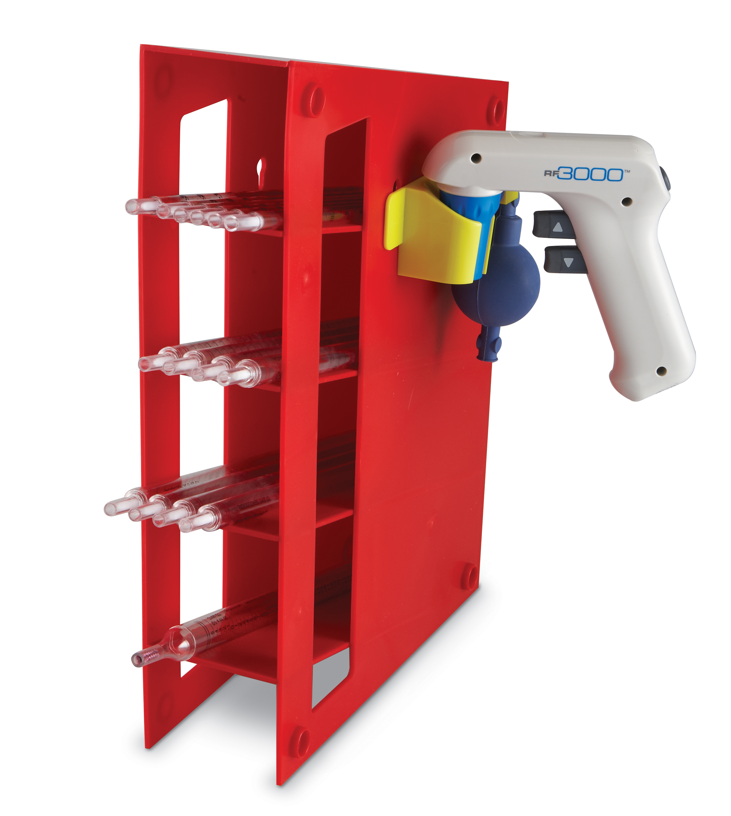 ABS PIPETTE RACK, Red
