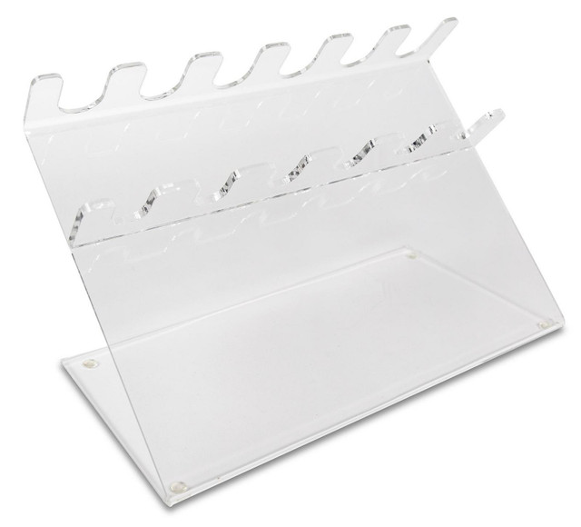 6-PLACE PIPETTE STAND, Clear 