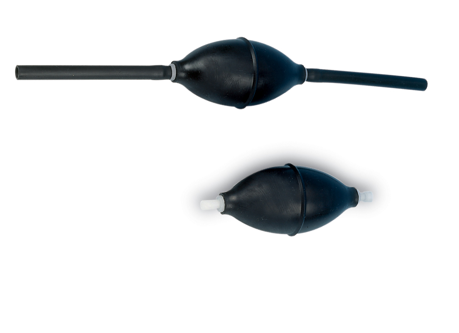 VACUUM / PRESSURE BULB, Black 