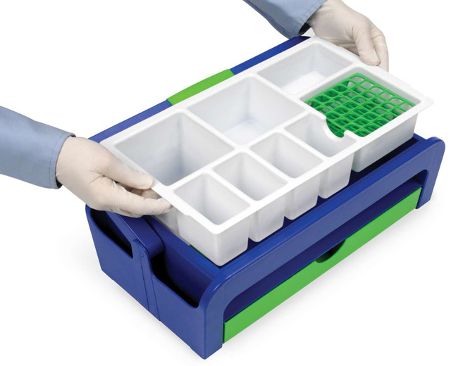 REPLACEMENT TRAY INSERTS, PHLEBOTOMY COLLECTION TRAY, White