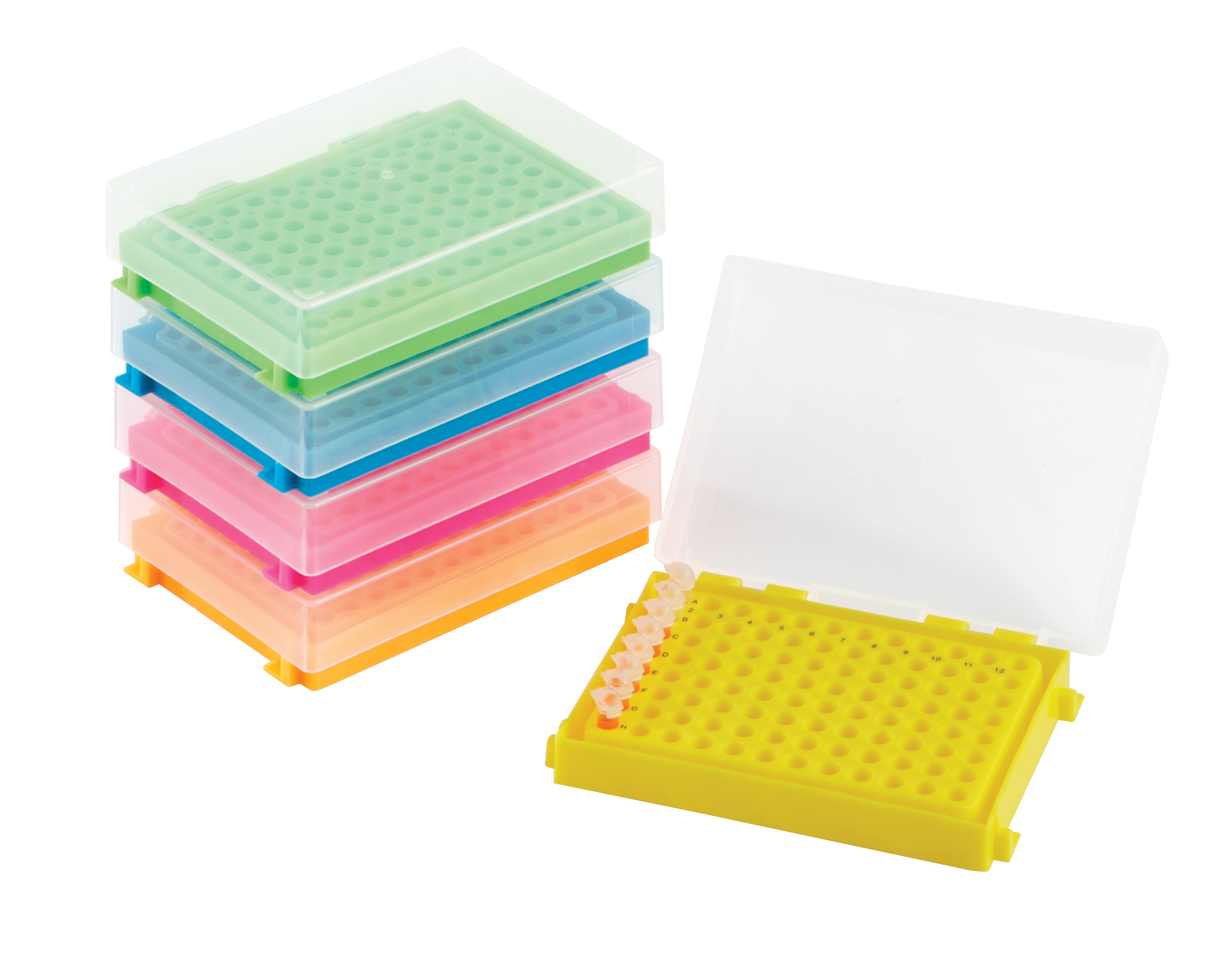 96-Well PCR® Tube Rack, Assorted