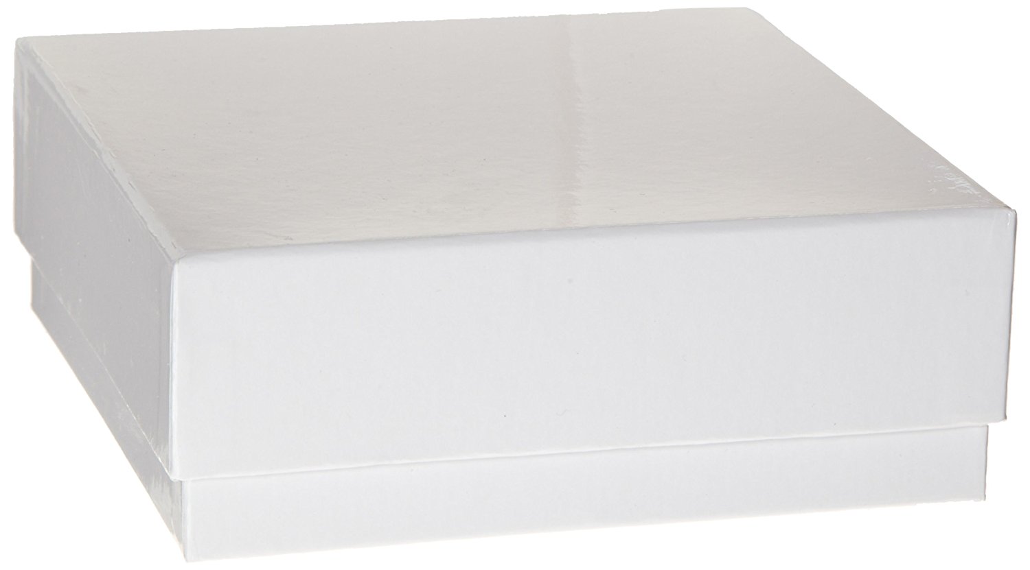 Cardboard Cryogenic Vial Storage Box & Lid 50mm, White