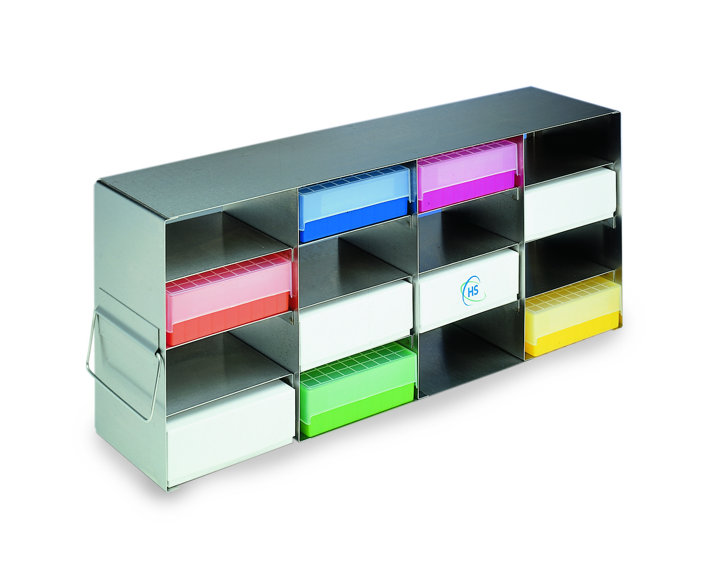 Upright Freezer Rack, Stainless Steel, 2", Steel