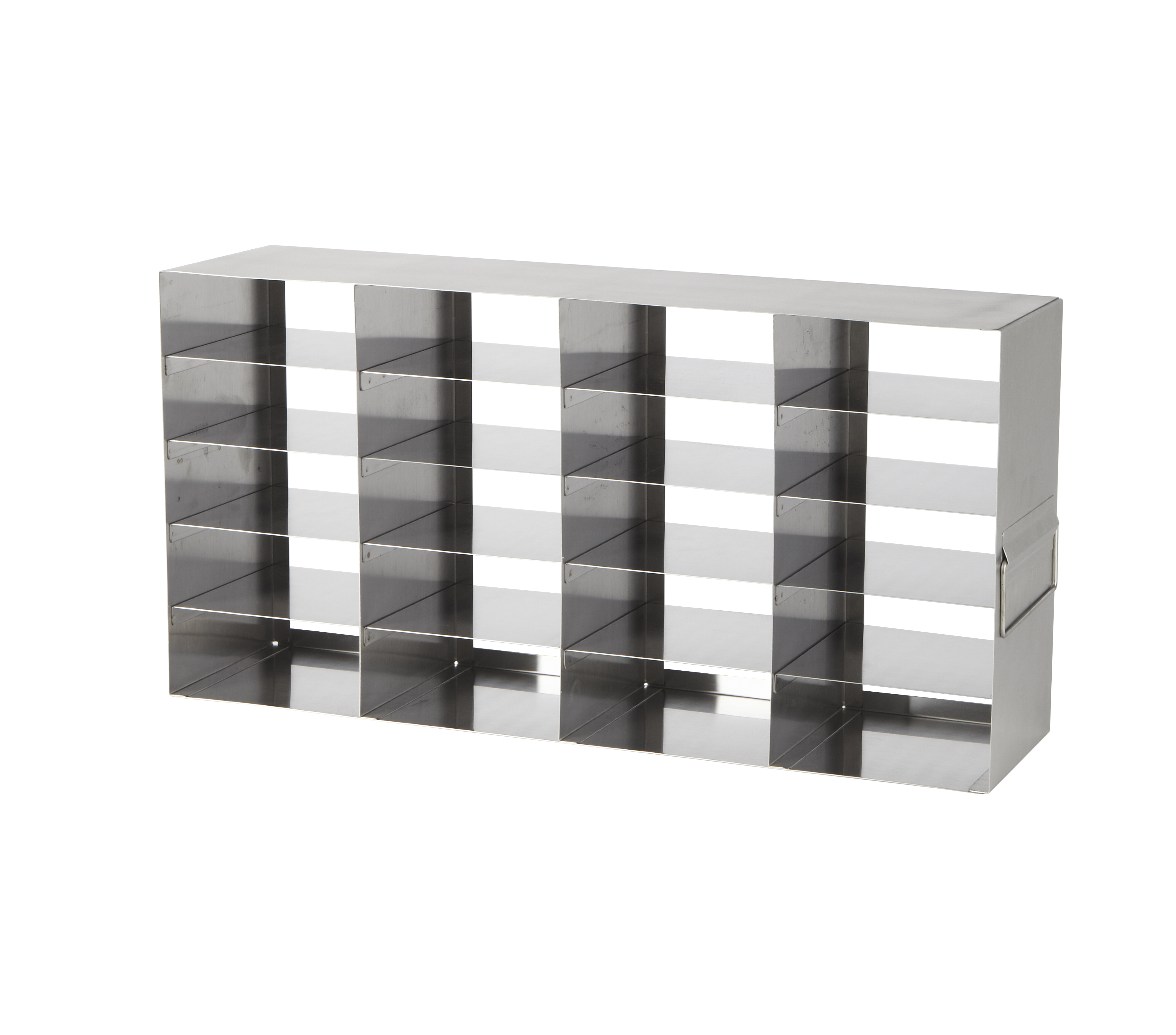 Upright Freezer Rack, Stainless Steel, 2", Steel