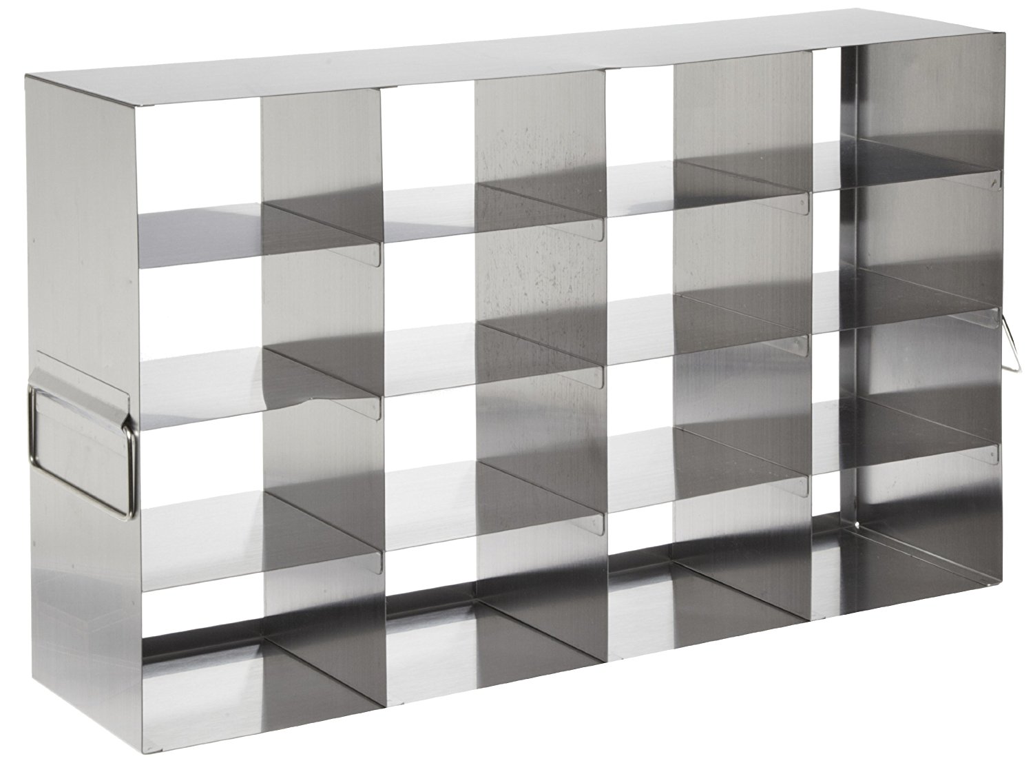 Upright Freezer Rack, Stainless Steel, 3", Steel