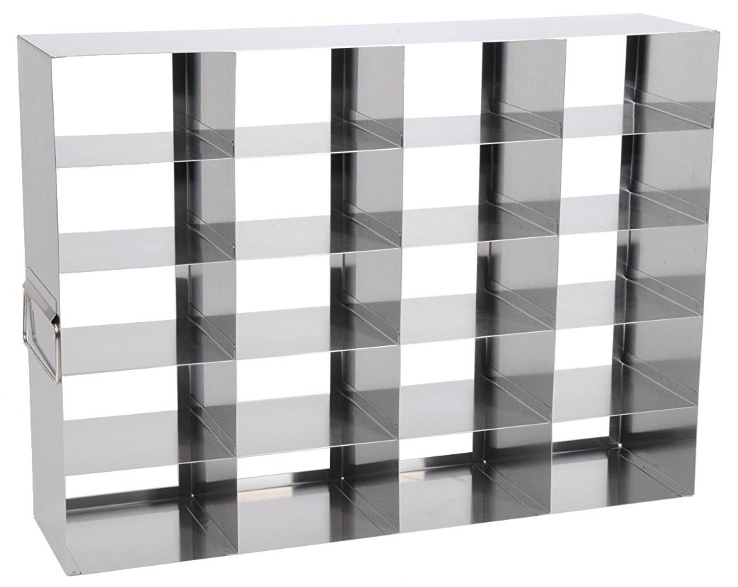 Upright Freezer Rack, Stainless Steel, 3", Steel