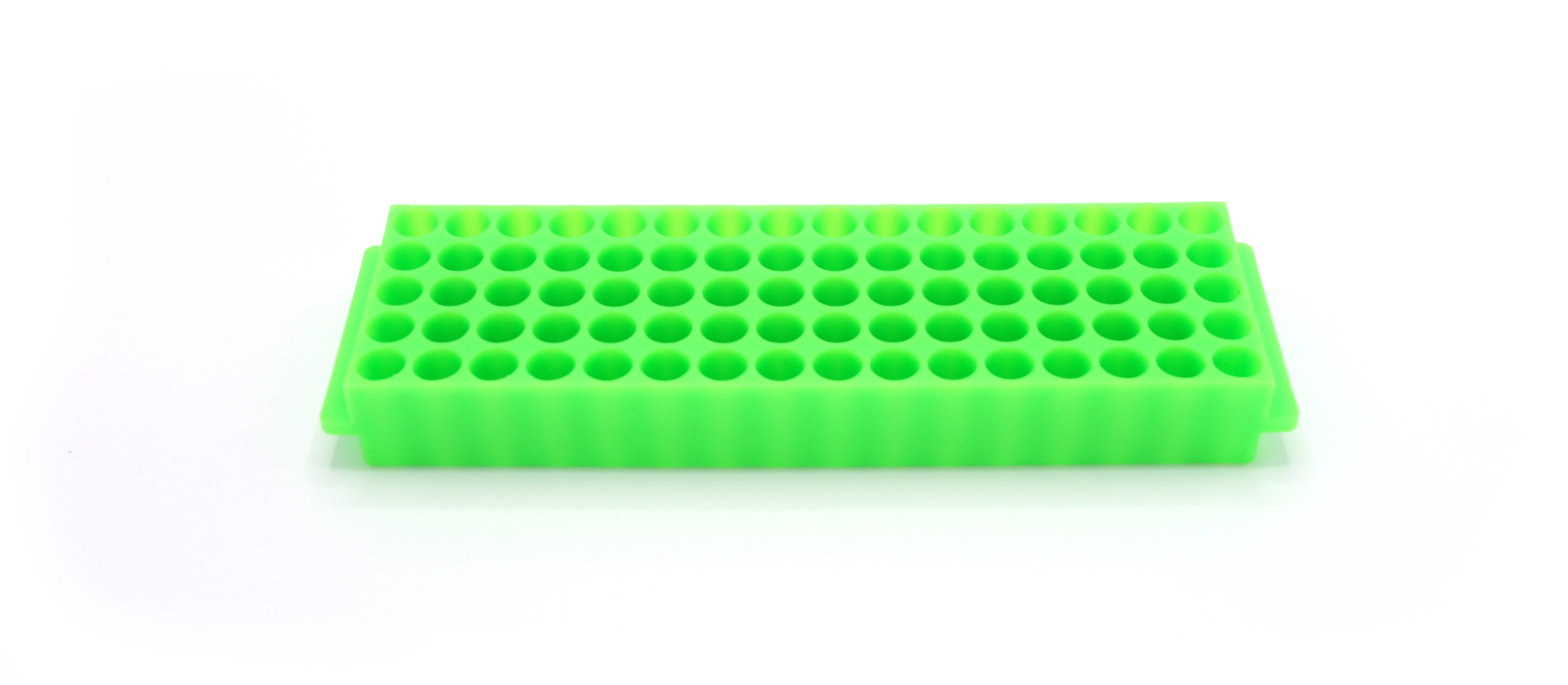 80-Well Microtube Rack, Green