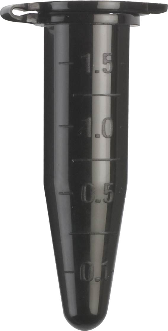 1.5 mL MICROCENTRIFUGE TUBES, Black
