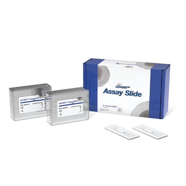ADAMII Assay Slide (1 Channel)