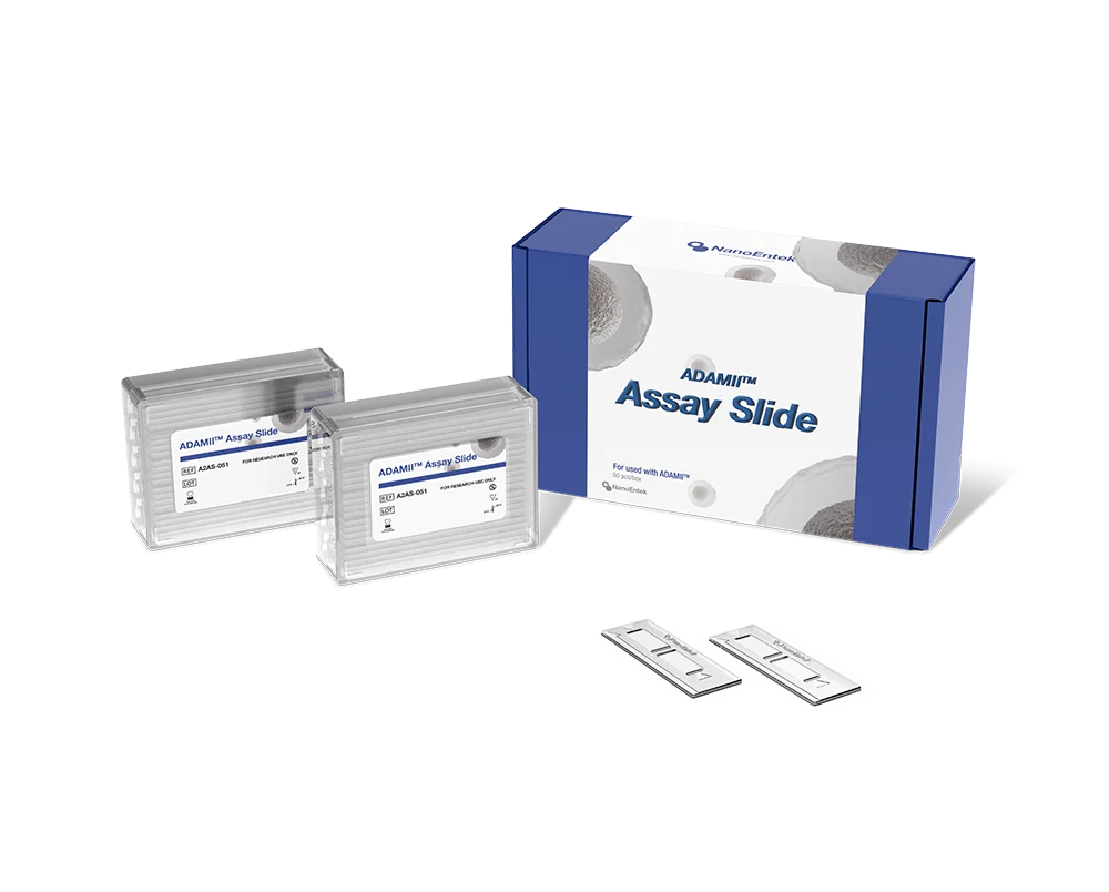 ADAMII Assay Slide (2 Channel)