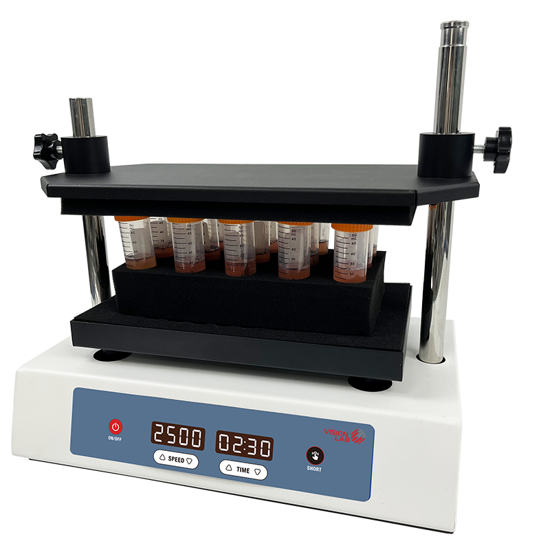 Multi-tube Vortex Mixer (with 2 standard tube adapters: 16mm/29mm)