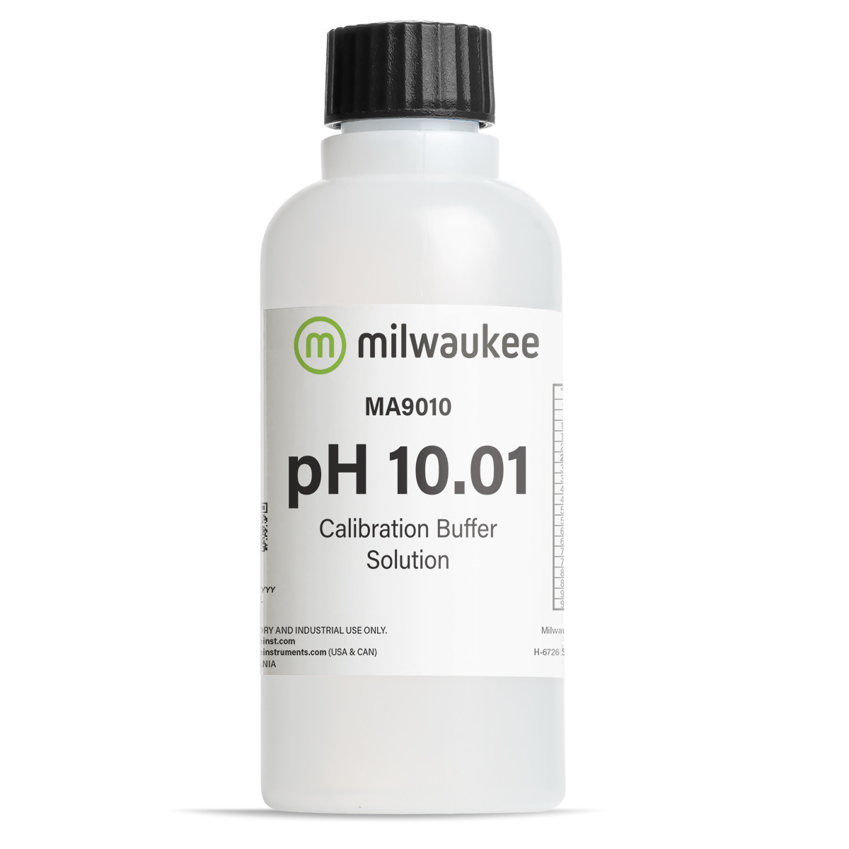 NEW! Milwaukee MA9010-1000 pH 10.01 Calibration Solution (1L)