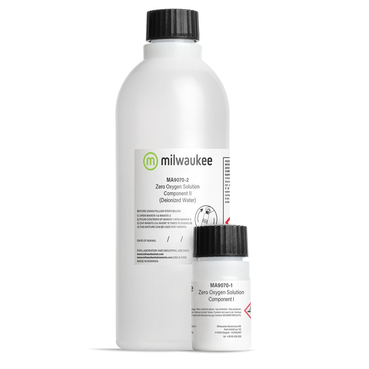 Milwaukee MA9070 Zero Oxygen Calibration Solution Kit
