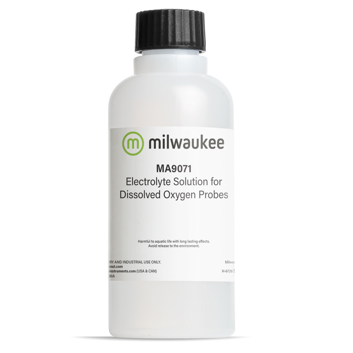 Milwaukee MA9071 Oxygen Electrolyte Solution
